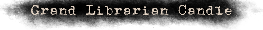 Grand Librarian Candle
